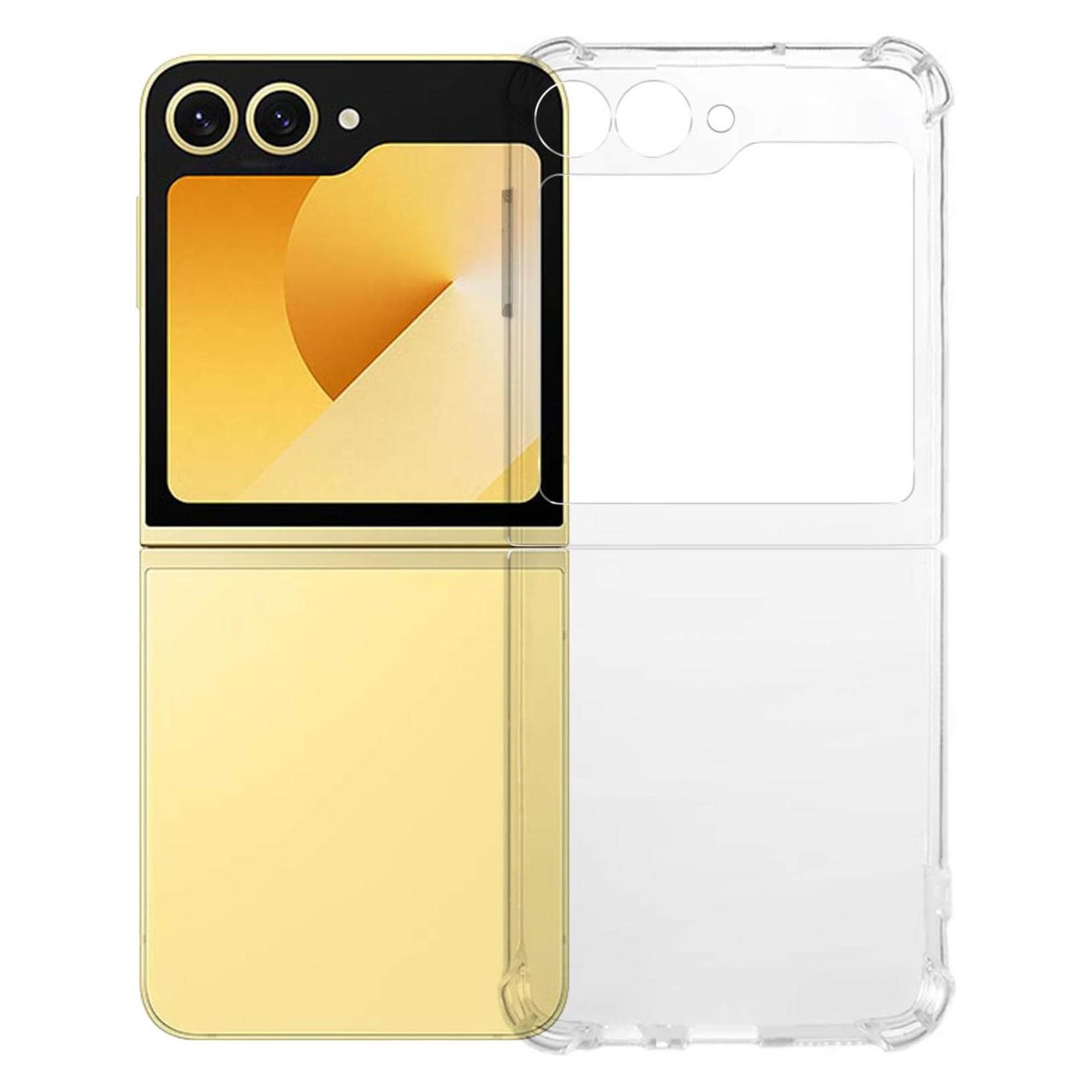 Cover-Discount Galaxy Z Flip7 - Silikon Gummi Case transparent (Samsung Galaxy Z Flip7) (60321943)