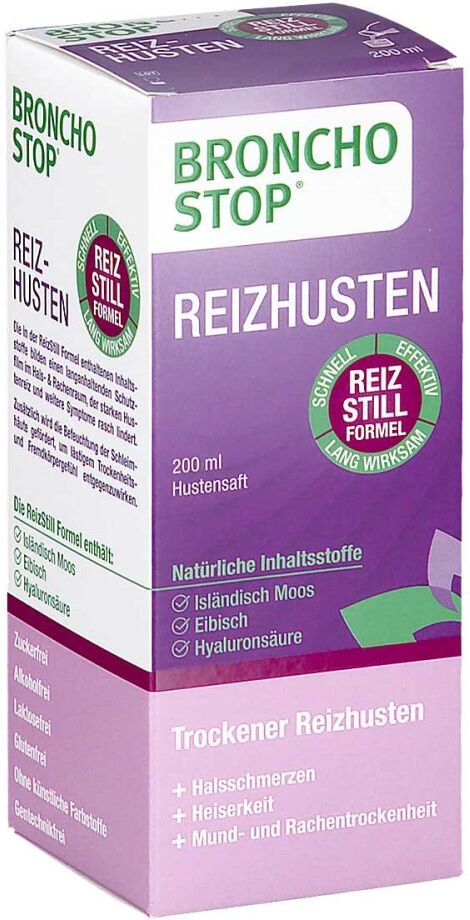 BRONCHOSTOP Reizhusten Saft 200ml