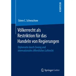 Völkerrecht als Restriktion für das Handeln von Regierungen, Fachbücher von Sören C. Schwuchow
