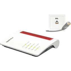 FRITZ! FRITZ!Box 7530 AX, (Wi-Fi 6) WLAN Mesh Router 2400 Mbit/s