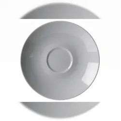 FLIRT by R&B Kaffee-Untertasse Doppio 16cm grau  6 Stück