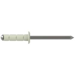 Gesipa 1456100 Mehrbereichsblindniete Edelstahl Aluminium Aluminium 500 St.