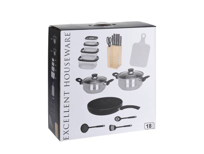 Küchenutensilien Starterkit 18-teilig