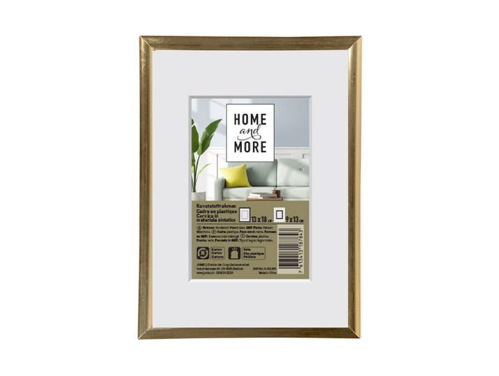 Home and More Kunststoffrahmen L1 13 x 18 cm Gold