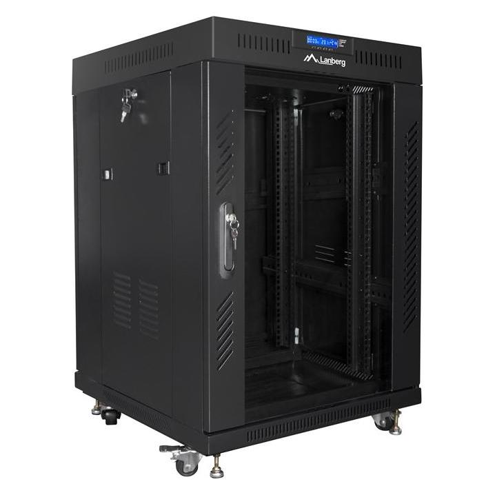 Lanberg FF01-6615-12BL (15 HE, 19 Zoll Rack) (FF01-6615-12BL)