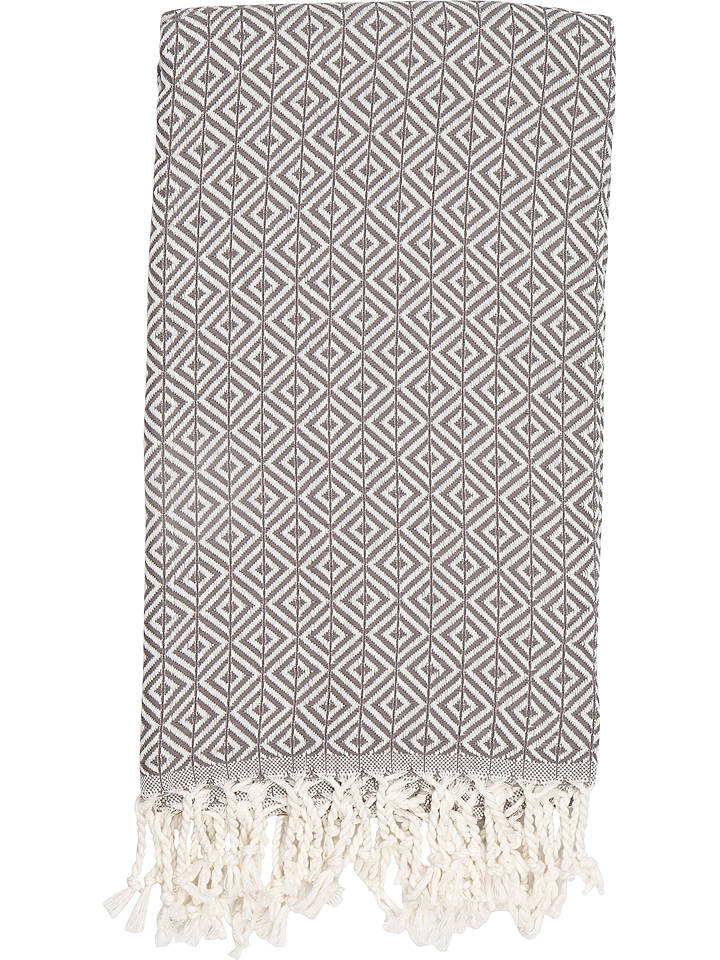 Samimi Hamamtuch in Anthrazit - (L)180 x (B)100 cm - onesize