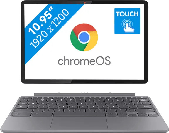 Lenovo Chromebook Duet 11M889 met Pen en ChromeOS Detachable Multimedia Tablet