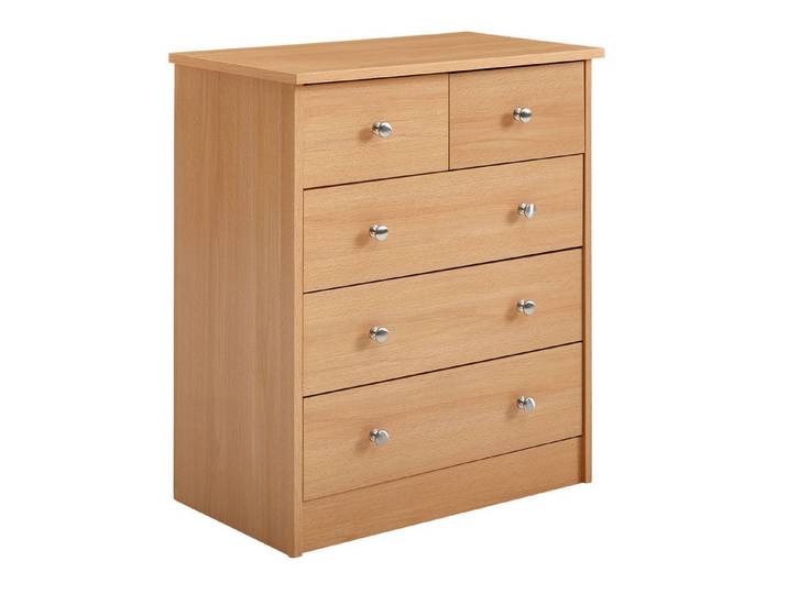 tinkaro Kommode NOAM Holz Anrichte Braun (1 St)