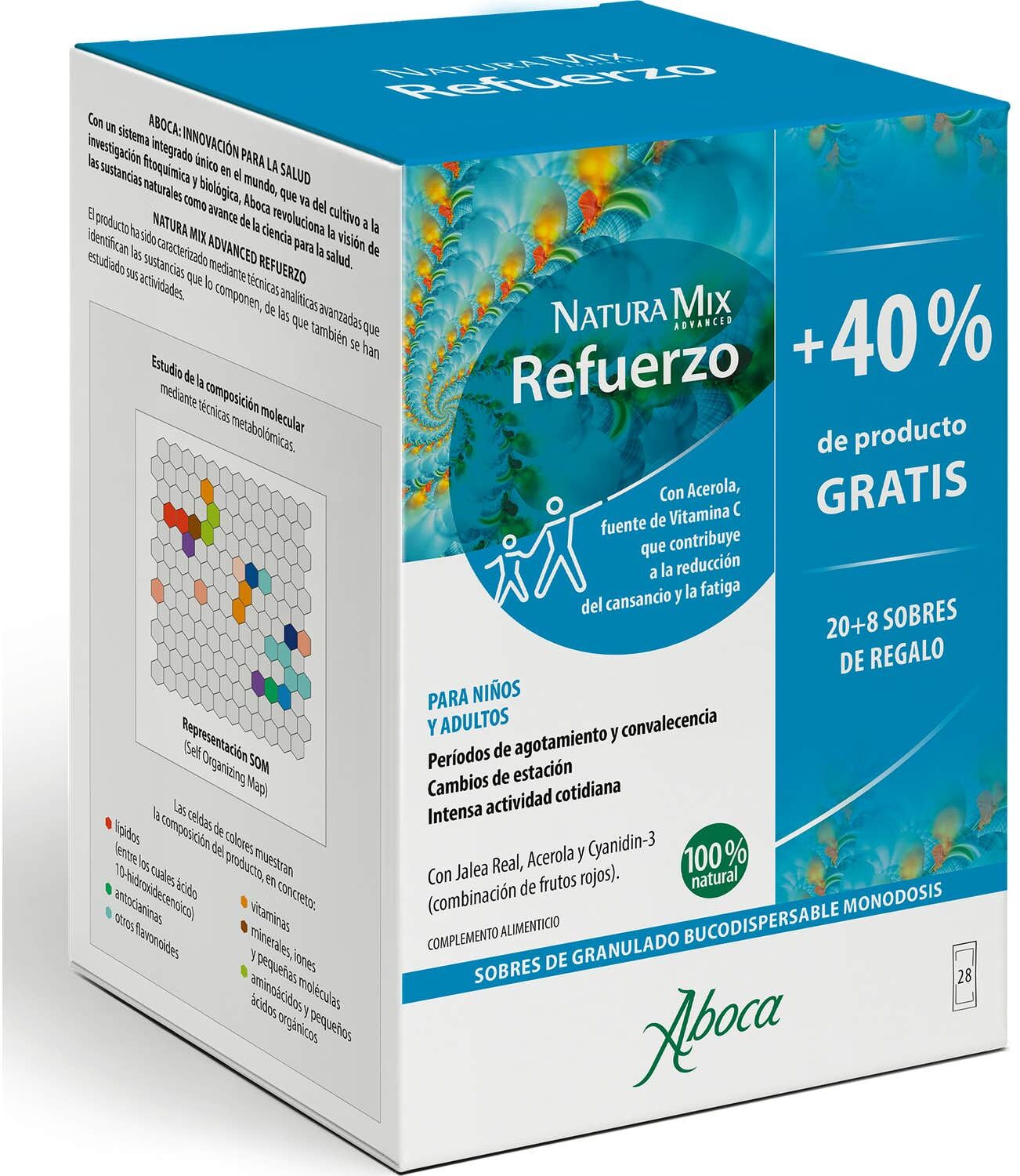 Aboca Natura Mix Advanced Refuerzo 28 sobres
