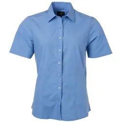 Damen Kurzarm Bluse "JN679" - L - aqua
