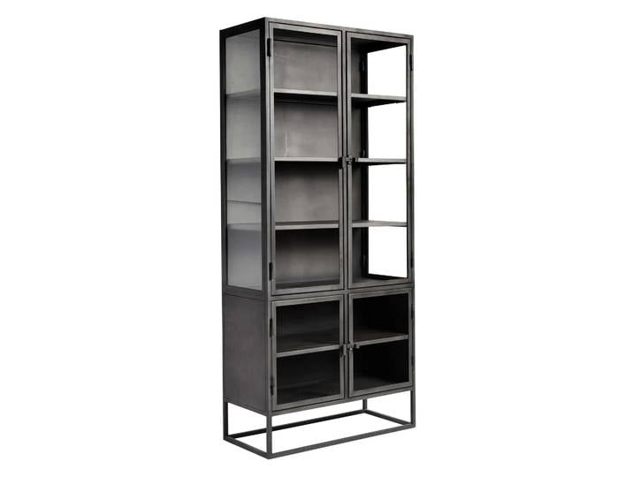 MUUBS Boston High Cabinet 200 cm Black
