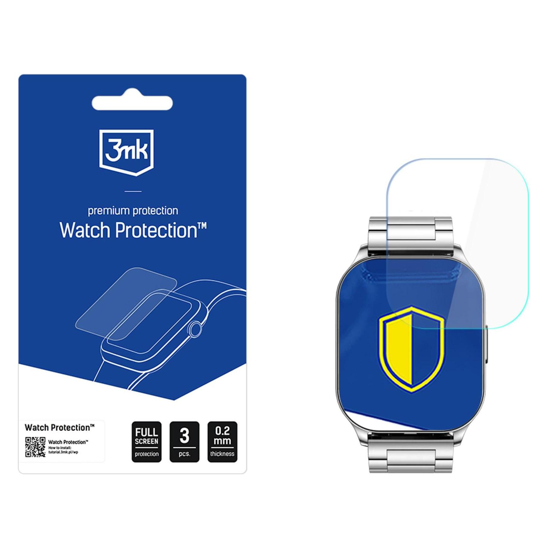 3MK Protective film for the smartwatch screen Watch Protection ARC WG AirFlexOne (W-3WPrARC-WGAFO-0)