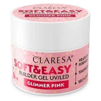 Claresa Uilder Gel With Particles Pink Soft And Easy 12g (Haargel) (58551589)