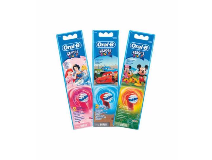 Oral-B Stages Power 2er Ersatzzahnbürsten – Ersatzbürste/Zahnpflege Zubehör