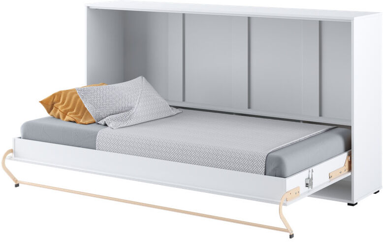 Brayden Studio Terrones Murphy Bed White Gloss Single (3')