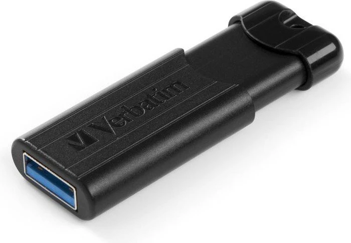 VERBATIM Flashdisk 32 GB USB 3.0 PinStripe USB Stick schwarz