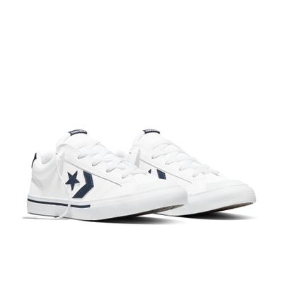 Sneaker CONVERSE "CONVERSE SPORT CASUAL", Jungen, Gr. 37, Synthetik, weiß (weiß, navy, weiß), Textil, Schuhe Sneaker