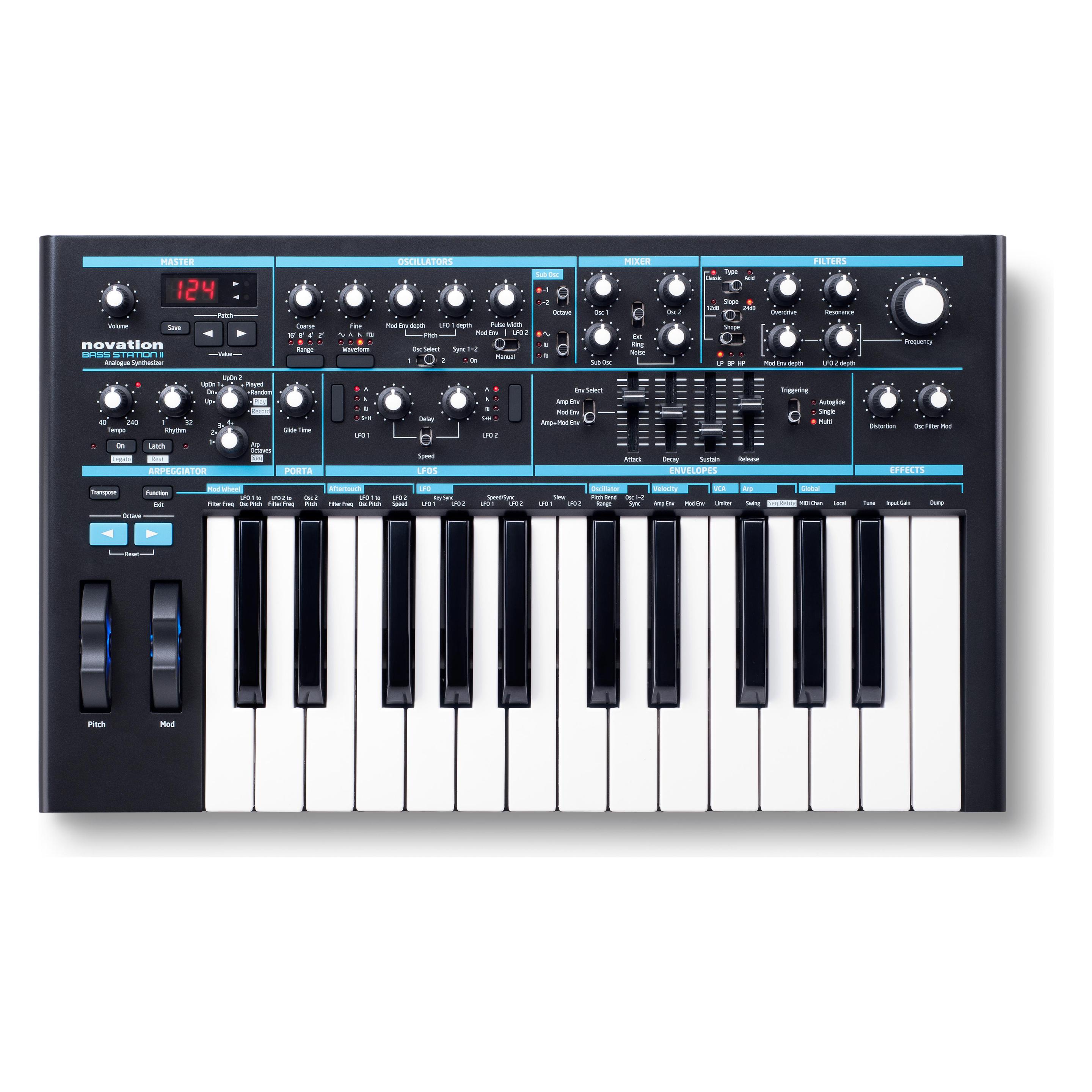 novation Bass Station II (NOVSYNTH03UKEU)