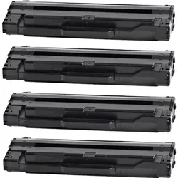 4 Kompatible Toner ersetzt Dell 7H53W Multipack schwarz