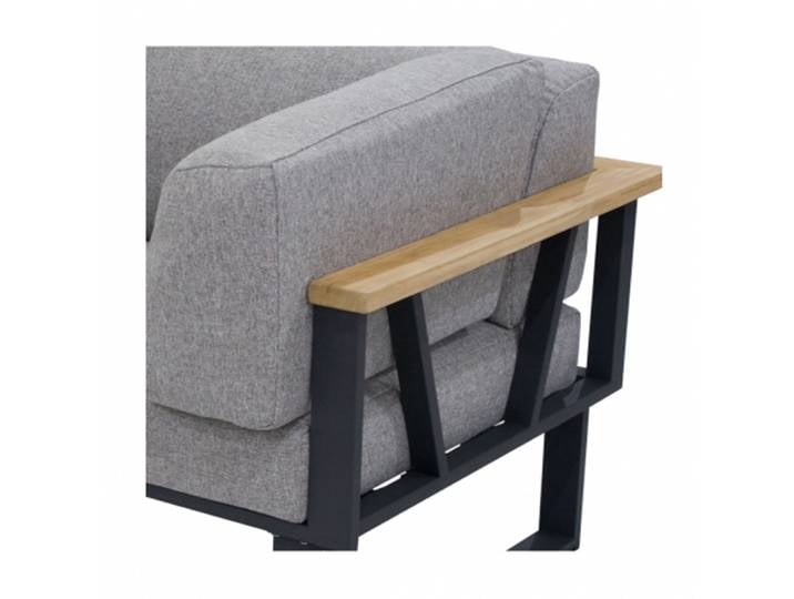 Zebra Belvedere Kissenset Seitenkissen links Tuva tweed grey