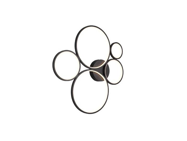 Design plafondlamp Rondo 5-rings Trio - 622610532