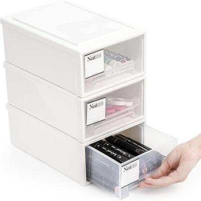 No 3 Pack Drawer Stackable Storage