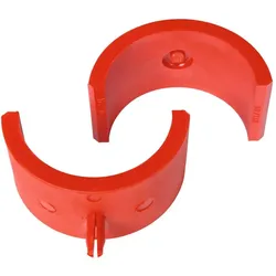 ROTHENBERGER Spannbackensatz für ROCUT 110, Abstech-/Anfas-Systemwerkezug, 90mm, 2 Halbschalen - 55021