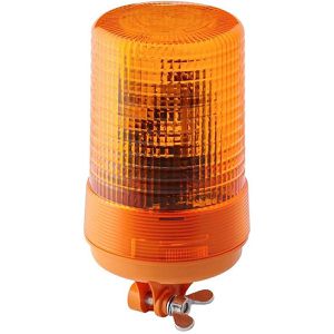 Hella Warnleuchte 2RL 004 957-111, orange, 360° Halogenleuchte, mit 24 V, anschraubbar, ECE R65, Rundumkennleuchte