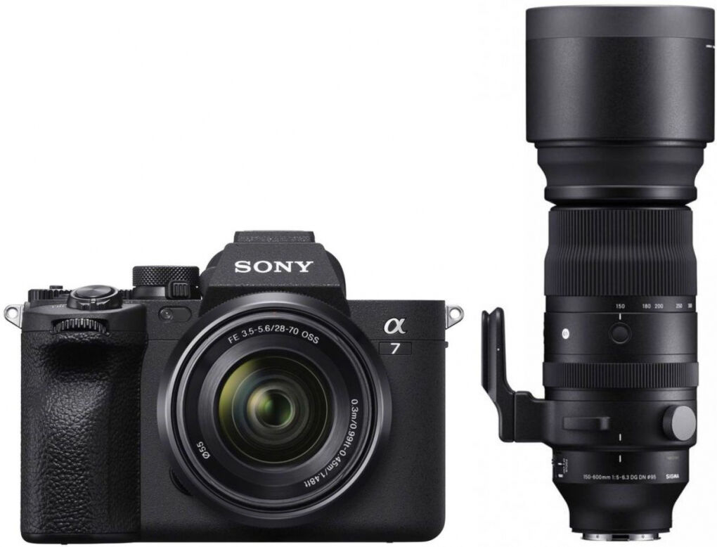 Sony Alpha ILCE-7 IV + 28-70mm + Sigma 150-600mm
