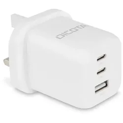 DICOTA D32055 Ladegerät für Mobilgeräte Universal Weiß AC Schnellladung Drinnen