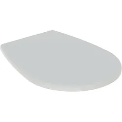 Geberit Renova WC-Sitz 572165068 pergamon, ohne Absenkautomatik, Befestigung von unten, Scharniere Edelstahl
