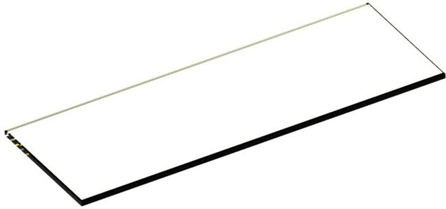 Keuco Étagère en verre courte Vis de remplacement pour panneau 326x120x6mm (90110000078)