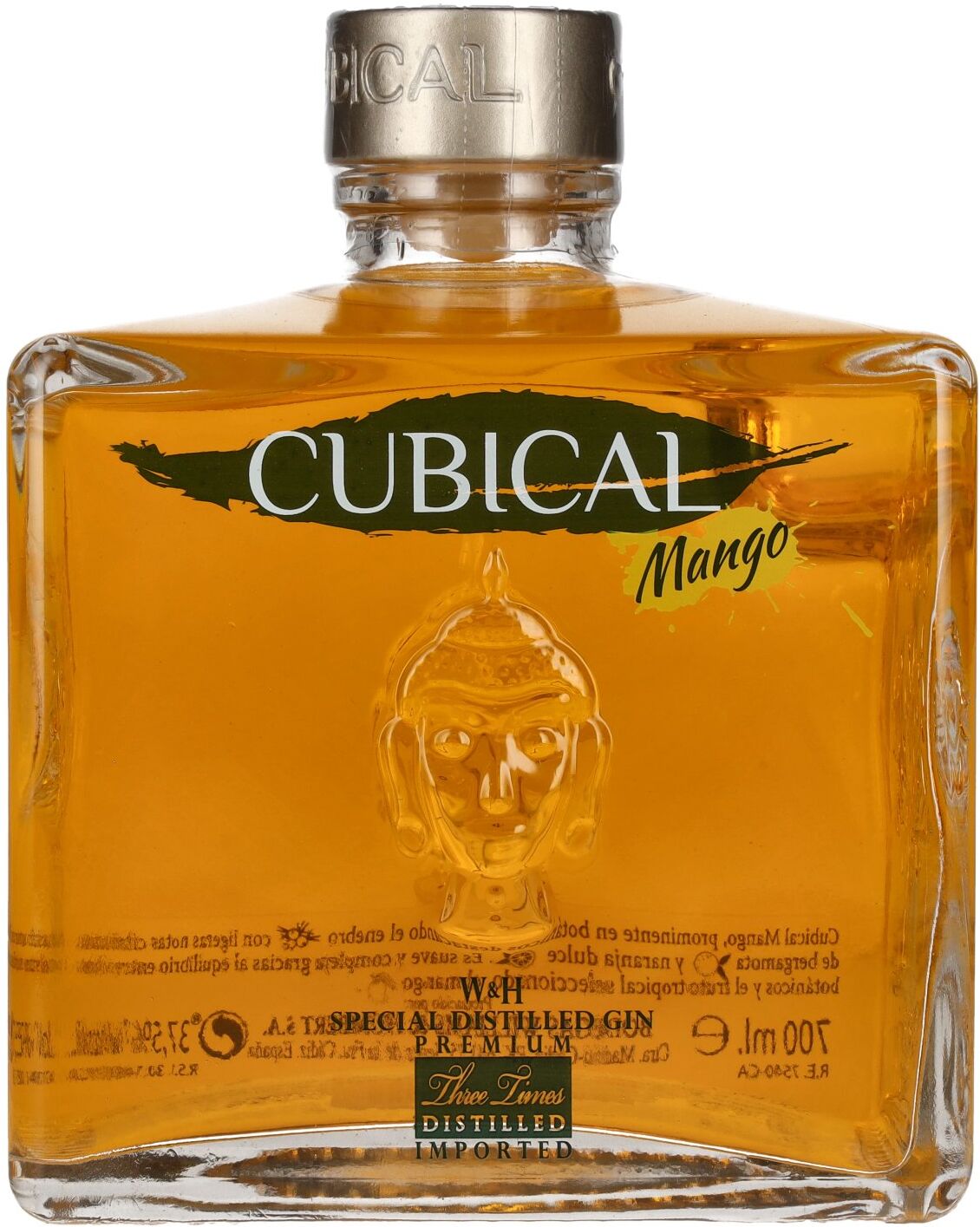 Cubical Gin Cubical Premium MANGO Special Distilled Gin 37,5% Vol. 0,7l