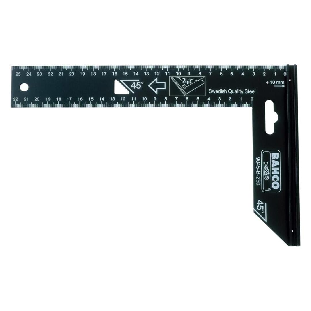 Bahco Präzisionswinkel mit Stahlblatt 250 mm (9045-B-250)