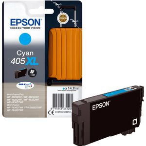 Epson 405XL C13T05H240 Koffer, cyan, 14,7 ml, 1100 Seiten Tinte