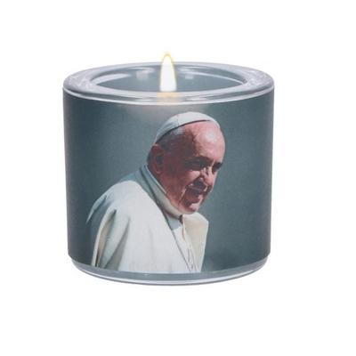 Trauerkerze: Papst Franziskus