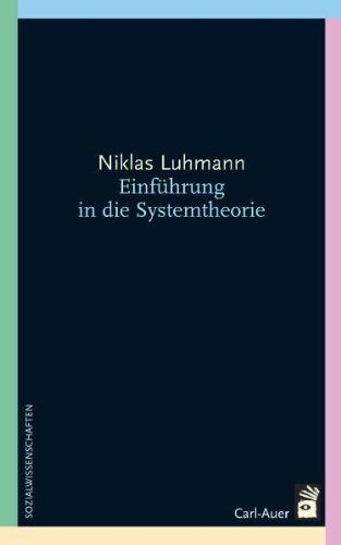 Niklas Luhmann - Einführung in die Systemtheorie - Preis vom 09.10.2026 07:28:09 h