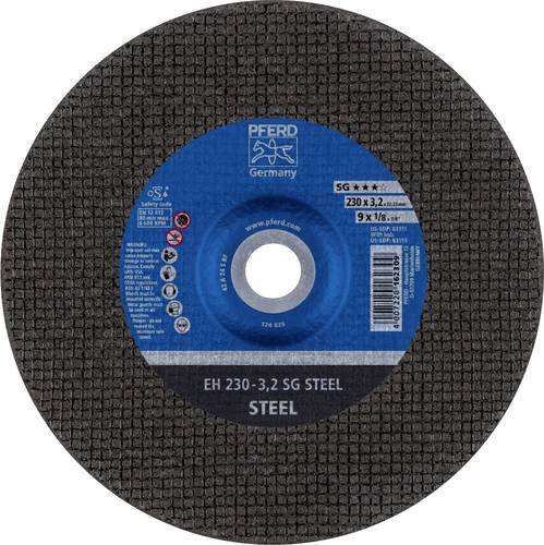 PFERD TOOLS EH 230-3,2 SG STEEL 61324222 Trennscheibe gekröpft 230mm 25 St. Stahl