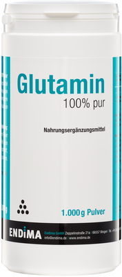 ENDIMA Vertriebsgesellschaft mbH GLUTAMIN 100% Pur Pulver 1000 g 01498309