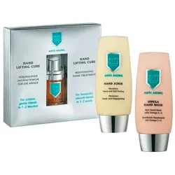 165ml MICRO CELL ANTI AGING HAND LIFTING CURE (Scrub 75ml + Serum 15ml + Mask 75ml)
