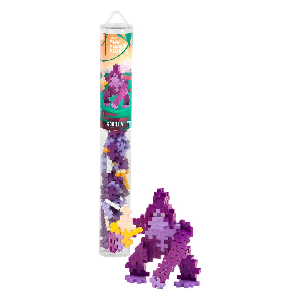 Plus-Plus Plus Plus - Gorilla / 100 pcs Tube - (4322) (4322)