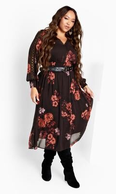 Plus Size Women's Elena Dress by Avenue in Renaissance (Size 14)