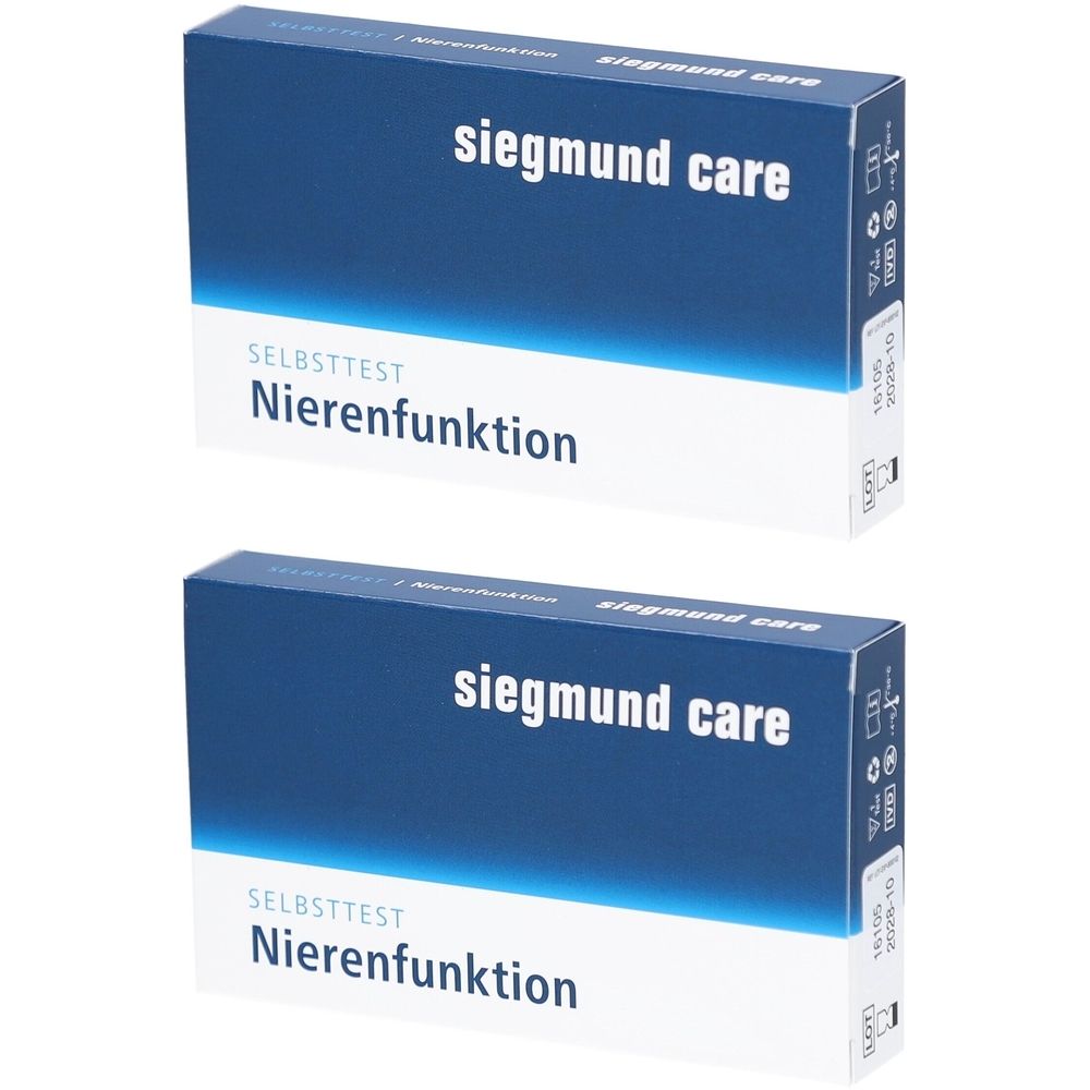 Nierenfunktion Selbsttest x2 2x1 St Test