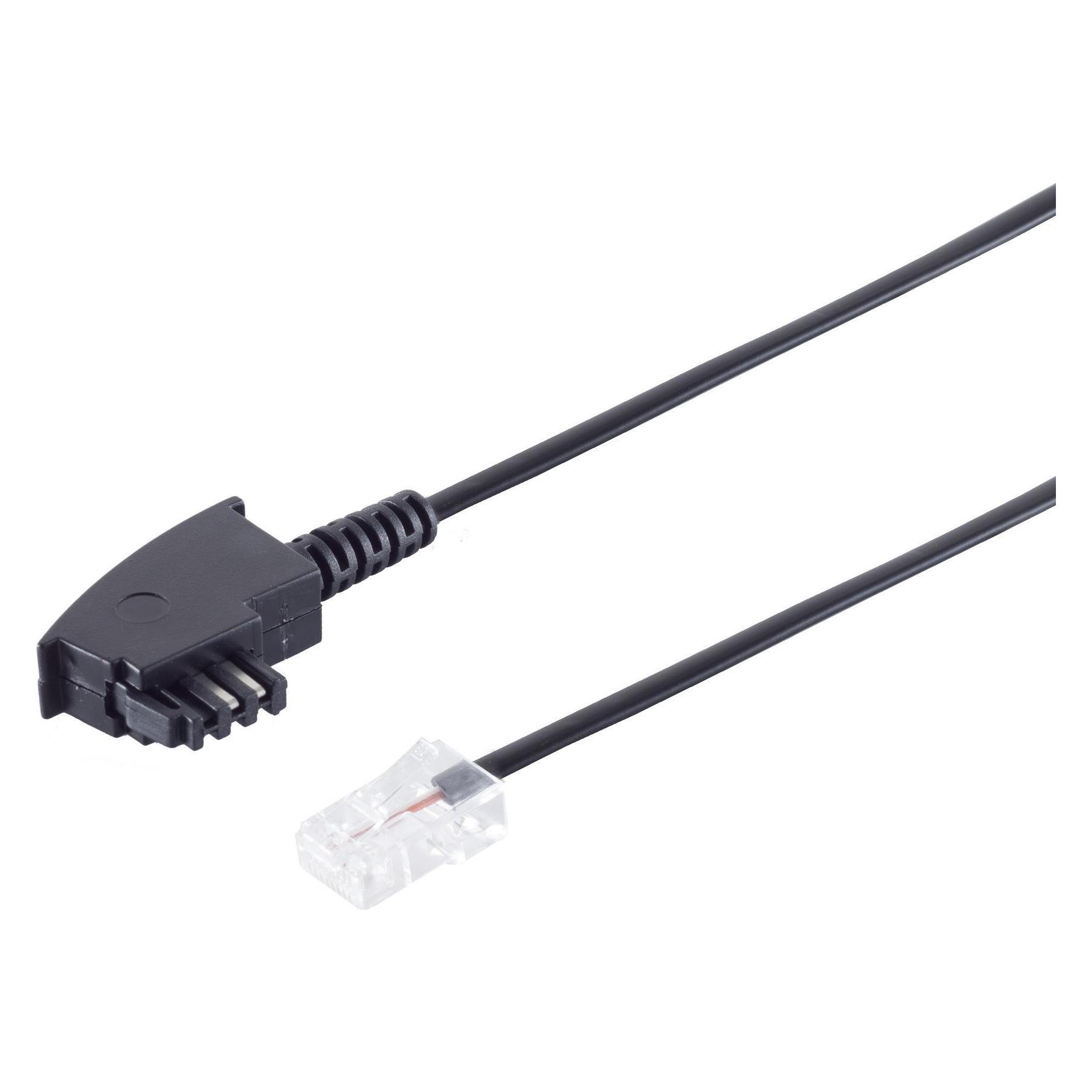 Shiverpeaks S/CONN maximum connectivity TAE-F-Stecker auf RJ 45 Stecker, 0,25 m (Antennenkabel) (70002-0.25)