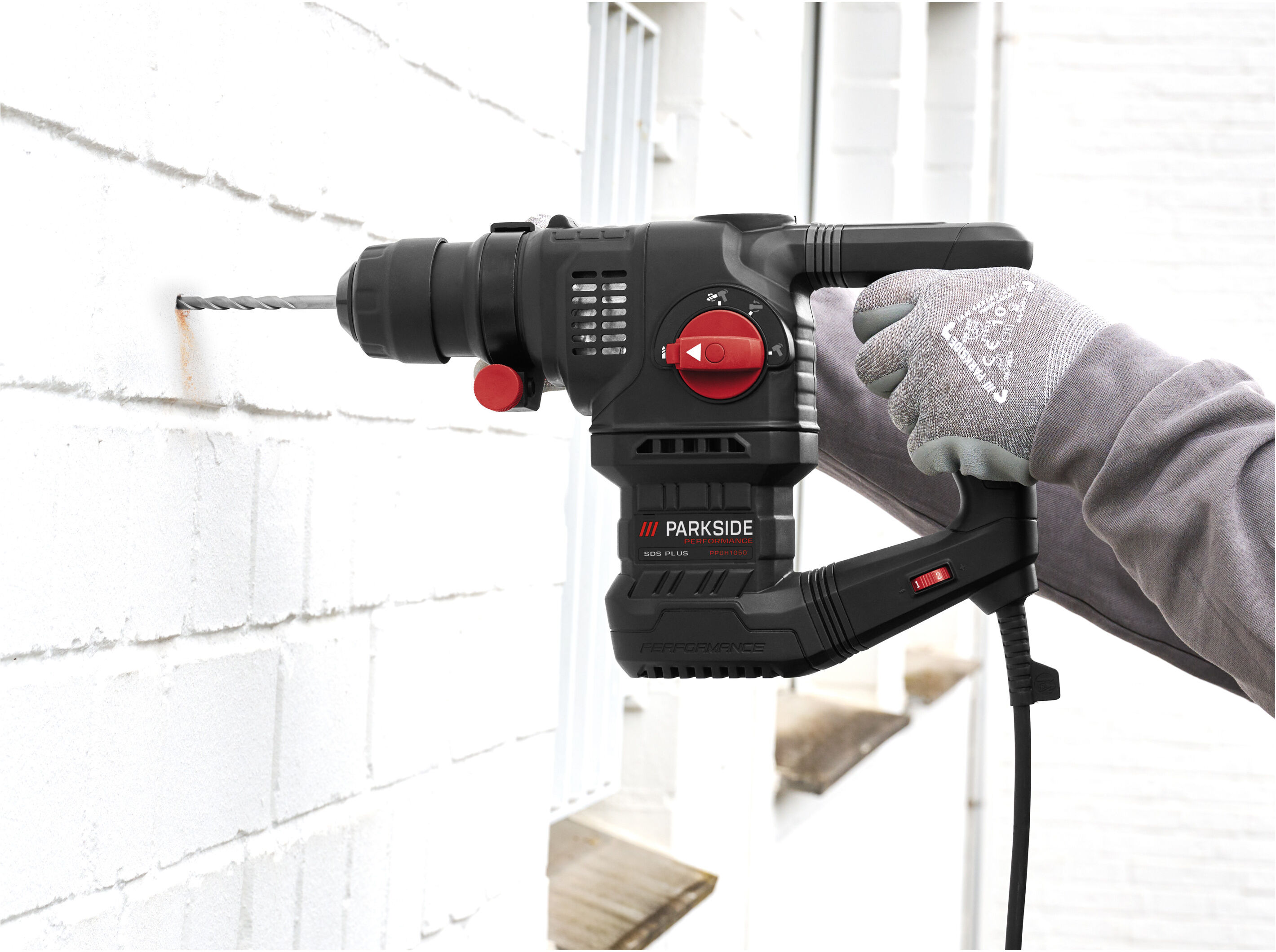 PARKSIDE PERFORMANCE® Bohr- und Meißelhammer »PPBH 1050 A1«