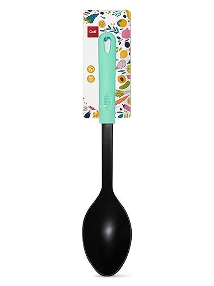 CEGECO Kochlöffel in Mint/ Schwarz - onesize