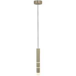 Pendelleuchte (LBH 12x12x120 cm) - gold - LBH 12x12x120 cm