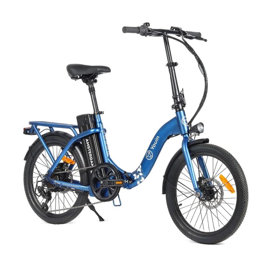 20 Zoll Faltbares E-Bike 250W, 40 Nm, 281Wh herausnehmbarer Akku, bis 45 km, 7-Gang City Elektrofahrrad
