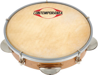 Contemporanea "08" Pandeiro Wood Real Skin"