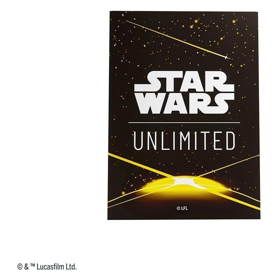 Gamegenic Star Wars Unlimited Premium Art Sleeves - Card Back Yellow (Einzelartikel) (414857)